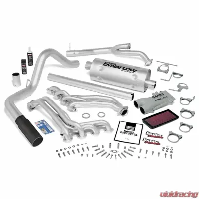 Banks Power Black Tip PowerPack Bundle Complete Power System Ford 460 Extended Cab Manual Transmission 1993-1997 - 48846-B