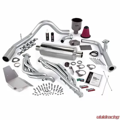 Banks Power Chrome Tip PowerPack Bundle Complete Power System W/Single Exit Exhaust Ford 6.8 Truck EGR Early Catalytic Converter 1999-2004 - 49130