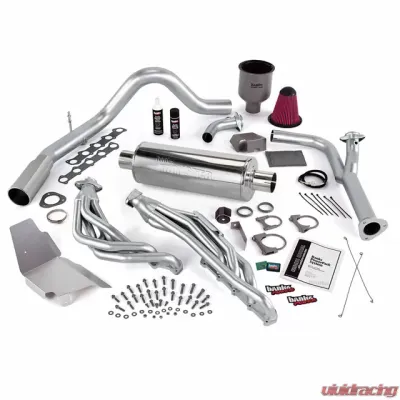 Banks Power Chrome Tip PowerPack Bundle Complete Power System W/Single Exit Exhaust Ford 6.8L Truck No EGR 1999-2004 - 49131