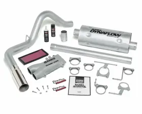 Banks Power Chrome Tip Stinger Bundle Power System W/Single Exit Exhaust Ford 460 1987-1993