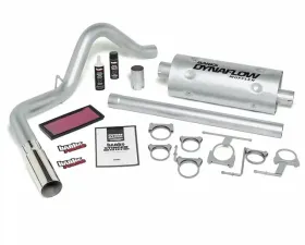 Banks Power Chrome Tip Stinger Bundle Power System W/Single Exit Exhaust Ford 460 Extended and Crew Cab 1996-1997