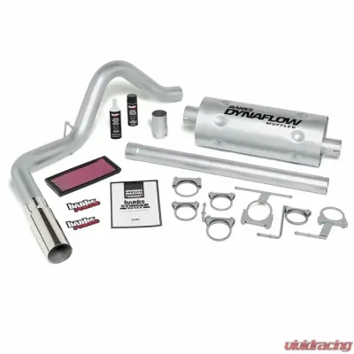 Banks Power Chrome Tip Stinger Bundle Power System W/Single Exit Exhaust Ford 460 Extended and Crew Cab 1996-1997 - 49254