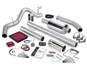 Banks Power Chrome Tip Stinger Bundle Power System W/Single Exit Exhaust Dodge Extended Cab 5.9L 2002 235hp