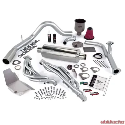 Banks Power Chrome Tip Single Exit Exhaust PowerPack Bundle W/AutoMind Module Ford 6.8 Truck EGR Early Catalytic Converter 1999-2004 - 49440