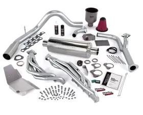 Banks Power Chrome Tip Single Exit Exhaust PowerPack Bundle W/AutoMind Module Ford 6.8L Truck No EGR 1999-2004
