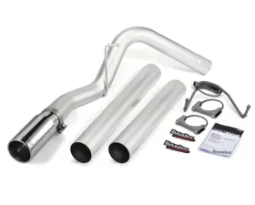 Banks Power Chrome Tip Single Exit Monster Exhaust System Ram CCLB MCSB 6.7L 2014-2018