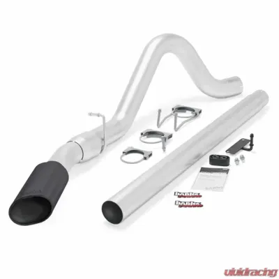 Banks Power Black Tip Single Exit Monster Exhaust System Ford ECSB-CCSB 6.4 2008-2010 - 49780-B