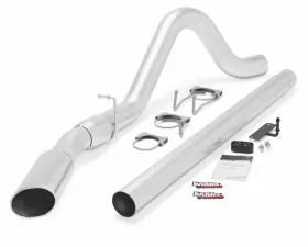 Banks Power Chrome Tip Single Exit Monster Exhaust System Ford ECSB-CCSB 6.4L 2008-2010