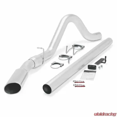 Banks Power Chrome Tip Single Exit Monster Exhaust System Ford All Cab and Bed Lengths 6.4L 2008-2010 - 49781