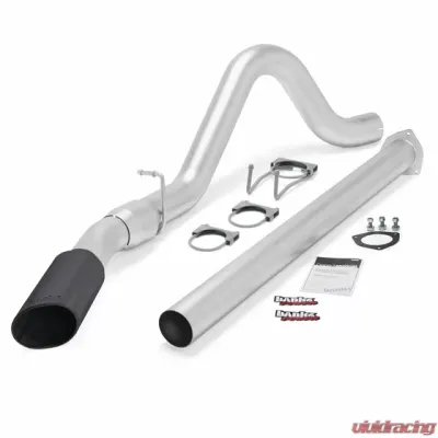 Banks Power Black Tip Single Exit Monster Exhaust System Ford F250 | F350 | 450 CCSB-CCLB 6.7L 2011-2014 - 49788-B