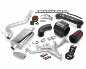 Banks Power Chrome Tip PowerPack Bundle Complete Power System W/AutoMind Programmer Jeep Wrangler 4.0L 1998-1999