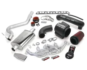 Banks Power Chrome Tip PowerPack Bundle Complete Power System W/AutoMind Programmer Jeep Wrangler 4.0L 2000-2003