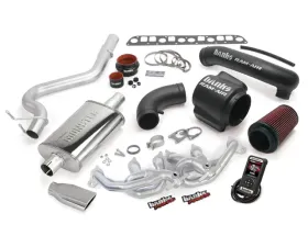Banks Power Chrome Tip PowerPack Bundle Complete Power System W/AutoMind Programmer Jeep Wrangler TJ 4.0L 2004-2006