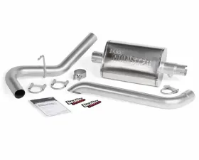 Banks Power Turndown Single Exit Monster Exhaust System Jeep Cherokee 4.0L1987-2001