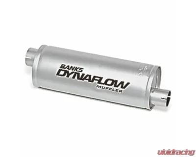 Banks Power Stainless Steel 3 Inch Inlet X 3.5 Inch Outlet Exhaust Muffler Various Applications - 52407