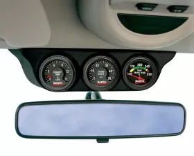 Banks Power Black 3 Gauges Overhead Console Pod Dodge Ram | Ford Super Duty 1999-2007