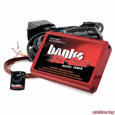 Banks Power Six-Gun Diesel Tuner W/Switch Chevrolet 6.6L LLY 2004-2005 - 63717