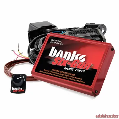 Banks Power Six-Gun Diesel Tuner W/Switch Chevrolet 6.6L LB7 2001-2004 - 63767