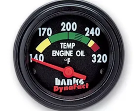 Banks Power Temp Gauge Kit Engine Oil Cummins 5.9L/8.3L Motorhome 1993-2002