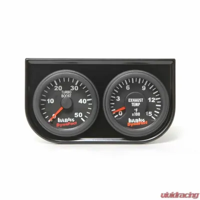 Banks Power Instrument Assembly Pyrometer and Boost Gauge Kit - 64212
