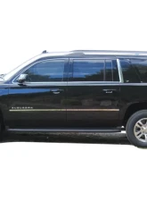 Quality Automotive Accessories 4-Piece Stainless Steel Wheel Well Accent Trim Chevrolet Suburban 4-Door SUV 2015-2020                                     - WQ55198 - Image 3