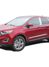 Quality Automotive Accessories 2-Piece Chrome Plated ABS plastic Mirror Cover Set Ford Edge 4-Door SUV 2015-2022                                     - MC55361 - Image 2