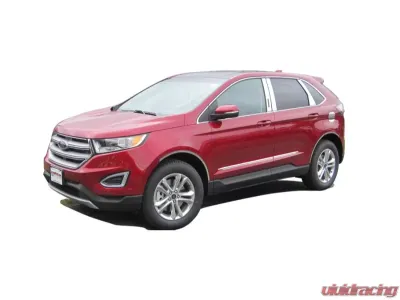 Quality Automotive Accessories 2-Piece Chrome Plated ABS plastic Mirror Cover Set Ford Edge 4-Door SUV 2015-2022 - MC55361
