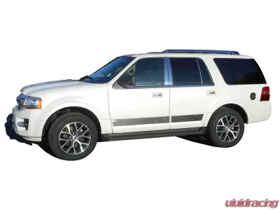 Quality Automotive Accessories 1-Piece Stainless Steel License Plate Bezel Ford Expedition 4-Door SUV 2015-2017 - LP55383