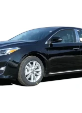 Quality Automotive Accessories 4-Piece Stainless Steel Wheel Well Accent Trim Toyota Avalon 4-Door Sedan 2013-2018                                     - WQ13165 - Image 2