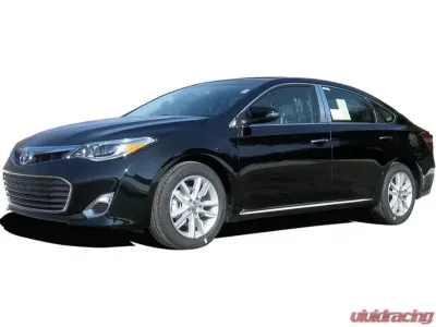 Quality Automotive Accessories 4-Piece Stainless Steel Wheel Well Accent Trim Toyota Avalon 4-Door Sedan 2013-2018 - WQ13165