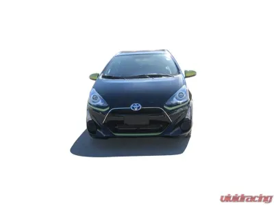 Quality Automotive Accessories 4-Piece Stainless Steel Wheel Well Accent Trim Toyota Prius C 4-Door Hatchback 2012-2017 - WQ12705