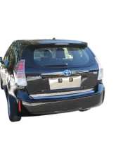 Quality Automotive Accessories 1-Piece Stainless Steel Front Grille Accent Trim Toyota Prius V 4-Door Hatchback 2012-2017                                     - SG12700 - Image 4