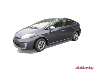 Quality Automotive Accessories 4-Piece Stainless Steel Wheel Well Accent Trim Toyota Prius 4-Door Hatchback 2010-2015 - WQ10135