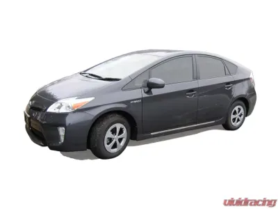 Quality Automotive Accessories 4-Piece Stainless Steel Wheel Well Accent Trim Toyota Prius 4-Door Hatchback 2010-2015 - WQ10135