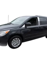 Quality Automotive Accessories 1-Piece Stainless Steel License Plate Bezel Volkswagen Routan 4-Door Minivan 2009-2012                                     - LP29655 - Image 2
