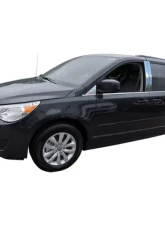 Quality Automotive Accessories 1-Piece Stainless Steel License Plate Bezel Volkswagen Routan 4-Door Minivan 2009-2012                                     - LP29655 - Image 3