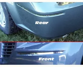 Quality Automotive Accessories 4-Piece Stainless Steel Bumper Package Dodge Magnum 4-Door Wagon 2005-2008