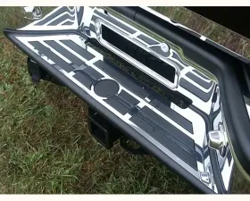 Quality Automotive Accessories 1-Piece Stainless Steel Bumper Step Accent Trim Nissan Titan 4-Door 2004-2015