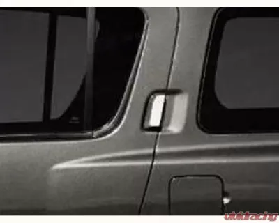 Quality Automotive Accessories 2-Piece Chrome Plated ABS plastic Rear Door Handle Cover Kit Nissan Armada 4-Door SUV 2004-2016 - DH24524