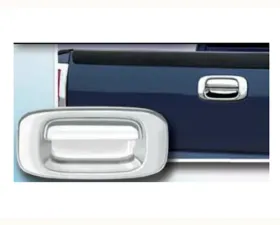 Quality Automotive Accessories 2-Piece Chrome Plated ABS plastic Tailgate Handle Cover Kit Chevrolet Silverado 2-Door 1999-2006