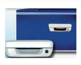 Quality Automotive Accessories 2-Piece Chrome Plated ABS plastic Tailgate Handle Cover Kit Chevrolet Colorado 2-Door 4-Door 2004-2012