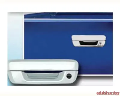 Quality Automotive Accessories 2-Piece Chrome Plated ABS plastic Tailgate Handle Cover Kit Chevrolet Colorado 2-Door 4-Door 2004-2012 - DH44152
