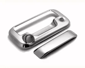 Quality Automotive Accessories 2-Piece Chrome Plated ABS plastic Tailgate Handle Cover Kit Ford F-150 2-Door 4-Door 2004-2014