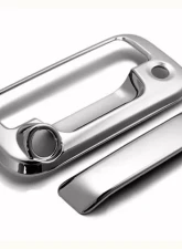 Quality Automotive Accessories 2-Piece Chrome Plated ABS plastic Tailgate Handle Cover Kit Ford F-150 2-Door 4-Door 2004-2014                                     - DH44312 - Image 3