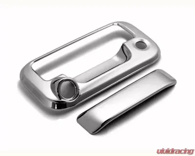 Quality Automotive Accessories 2-Piece Chrome Plated ABS plastic Tailgate Handle Cover Kit Ford F-150 2-Door 4-Door 2004-2014 - DH44312