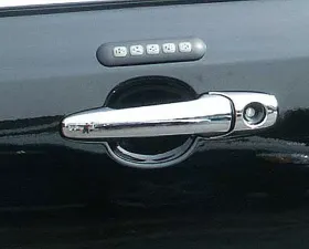 Quality Automotive Accessories 8-Piece Chrome Plated ABS plastic Door Handle Cover Kit Ford Edge 4-Door SUV 2007-2010