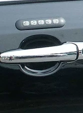 Quality Automotive Accessories 8-Piece Chrome Plated ABS plastic Door Handle Cover Kit Ford Edge 4-Door SUV 2007-2010                                     - DH46630 - Image 3