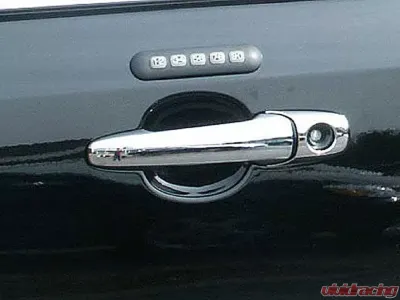 Quality Automotive Accessories 8-Piece Chrome Plated ABS plastic Door Handle Cover Kit Ford Edge 4-Door SUV 2007-2010 - DH46630