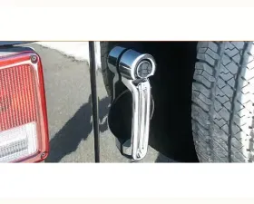 Quality Automotive Accessories 2-Piece Chrome Plated ABS plastic Tailgate Handle Cover Kit Jeep Wrangler JK 2-Door 4-Door SUV 2007-2018