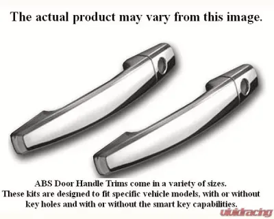 Quality Automotive Accessories 4-Piece Chrome Plated ABS plastic Door Handle Cover Kit Dodge Challenger 2-Door Coupe 2008-2010 - DH49915